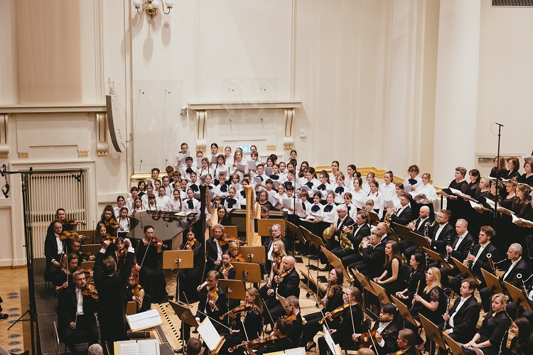 Orkiestra i Chóry Filharmonii Krakowskiej, fot. P. Markowski