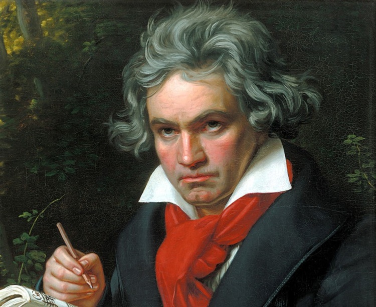 Joseph Karl Stieler - Portrait of Beethoven